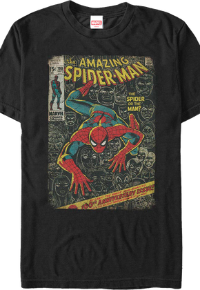 100th Anniversary Issue Spider-Man Marvel Comics T-Shirt