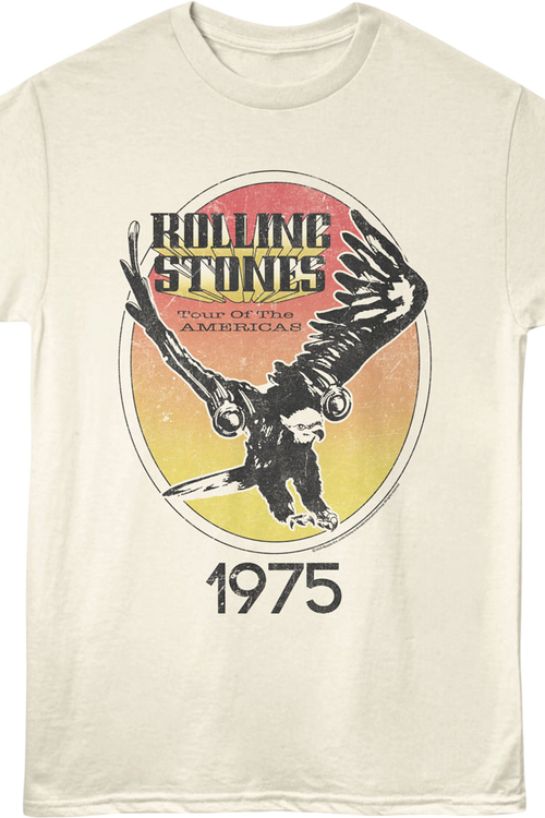 1975 Tour Of The Americas Rolling Stones T-Shirt