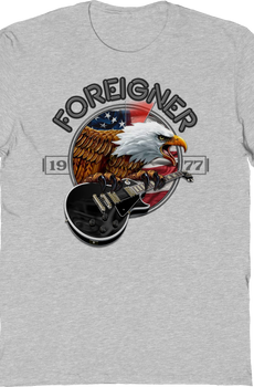 1977 Bald Eagle Foreigner T-Shirt