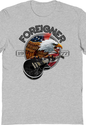 1977 Bald Eagle Foreigner T-Shirt
