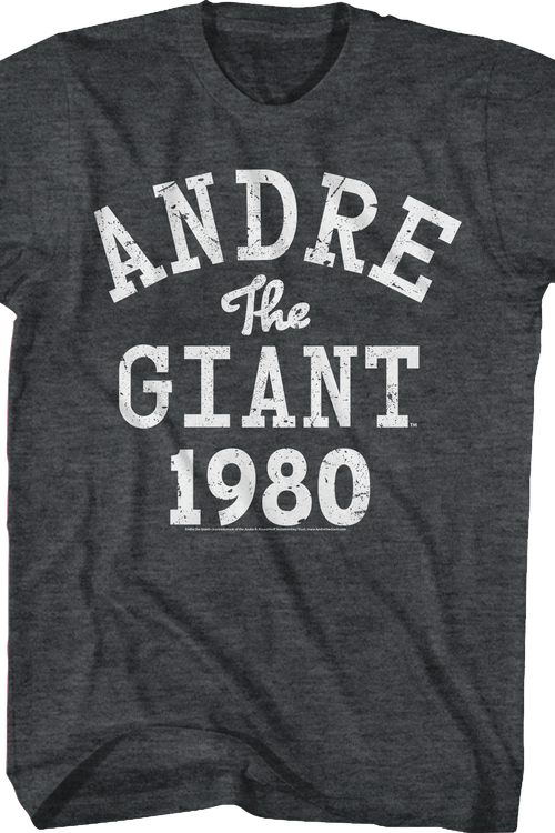 1980 Andre The Giant T-Shirt