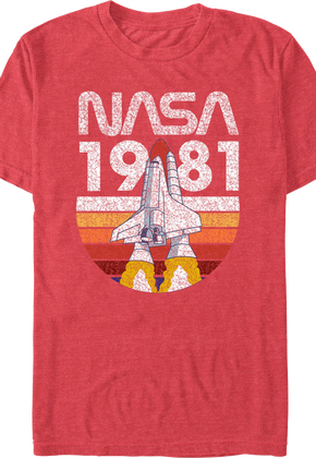 1981 Columbia Launch NASA T-Shirt