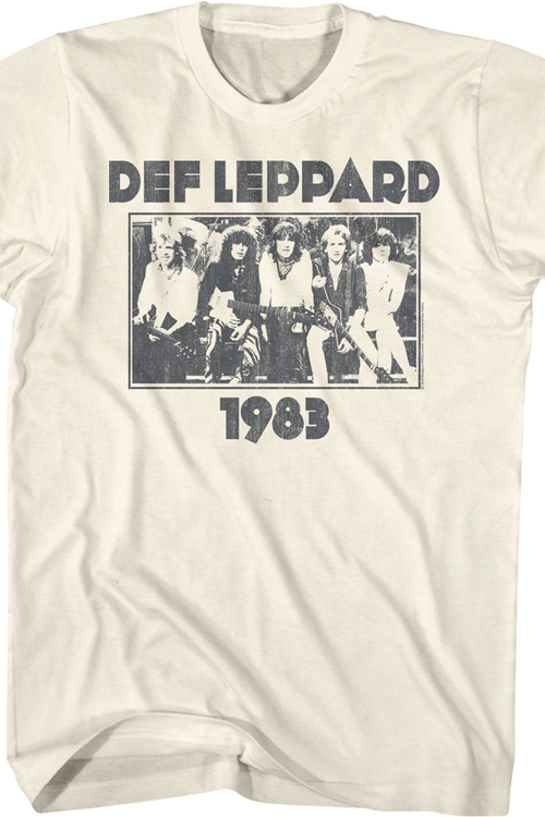 1983 Photo Def Leppard T-Shirt