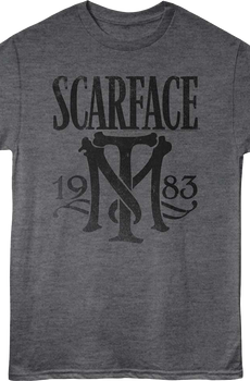 1983 Tony Montana Logo Scarface T-Shirt