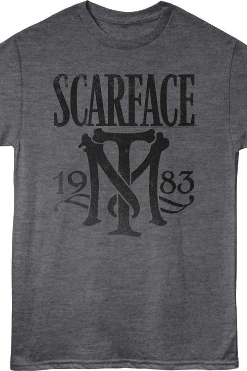 1983 Tony Montana Logo Scarface T-Shirt