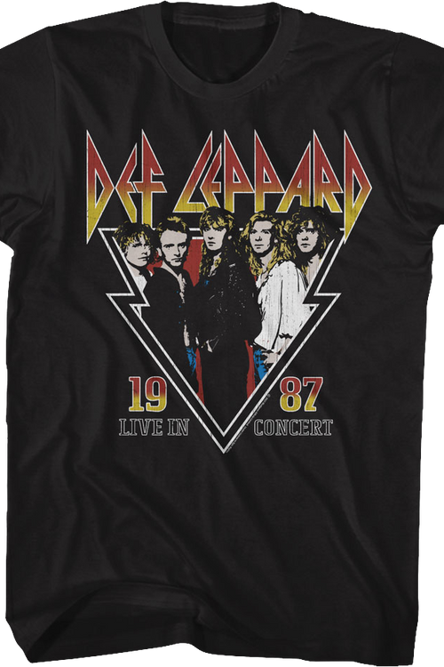 1987 Concert Def Leppard T-Shirt