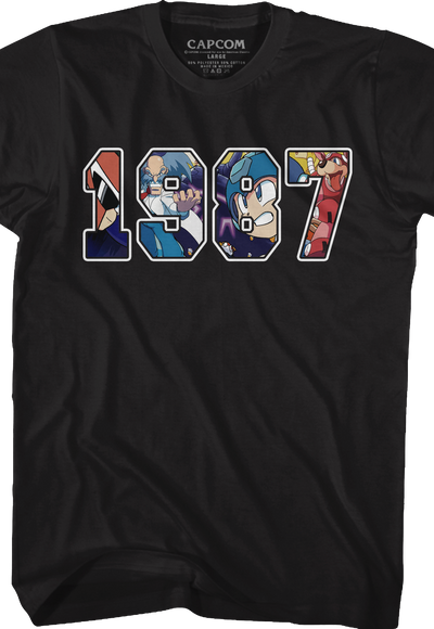 1987 Mega Man T-Shirt