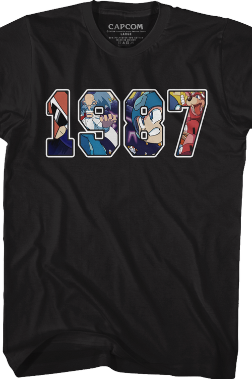 1987 Mega Man T-Shirt