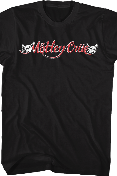 1989-1994 Logo Motley Crue T-Shirt