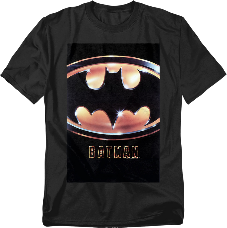 1989 Movie Poster Batman T-Shirt