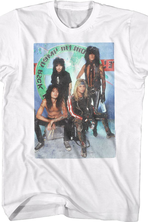 1989 Photo Motley Crue T-Shirt