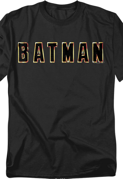 1989 Title Logo Batman T-Shirt