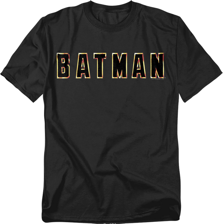 1989 Title Logo Batman T-Shirt
