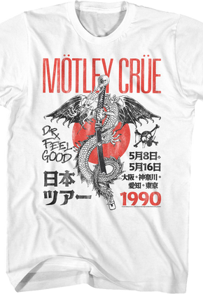 1990 Dr. Feelgood Tour Motley Crue T-Shirt