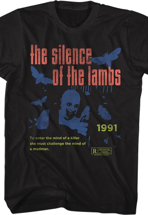 1991 Poster Silence Of The Lambs T-Shirt