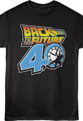 40th Anniversary Back To The Future T-Shirt