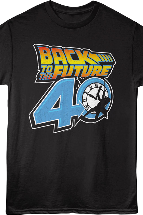40th Anniversary Back To The Future T-Shirt