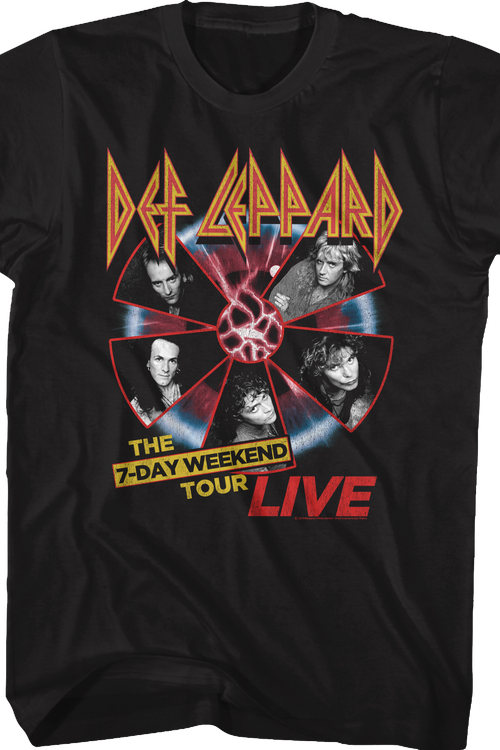 7-Day Weekend Tour Def Leppard T-Shirt