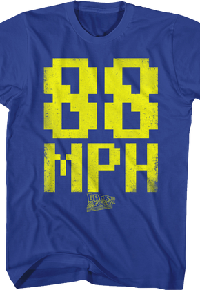 8-Bit 88 MPH Back To The Future T-Shirt