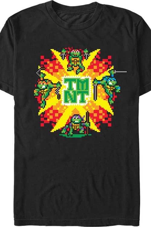 8-Bit Explosion Teenage Mutant Ninja Turtles T-Shirt