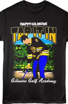 8-Bit Gilmore Golf Academy Happy Gilmore T-Shirt