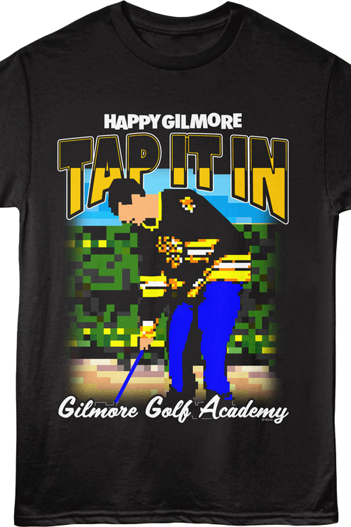 8-Bit Gilmore Golf Academy Happy Gilmore T-Shirt