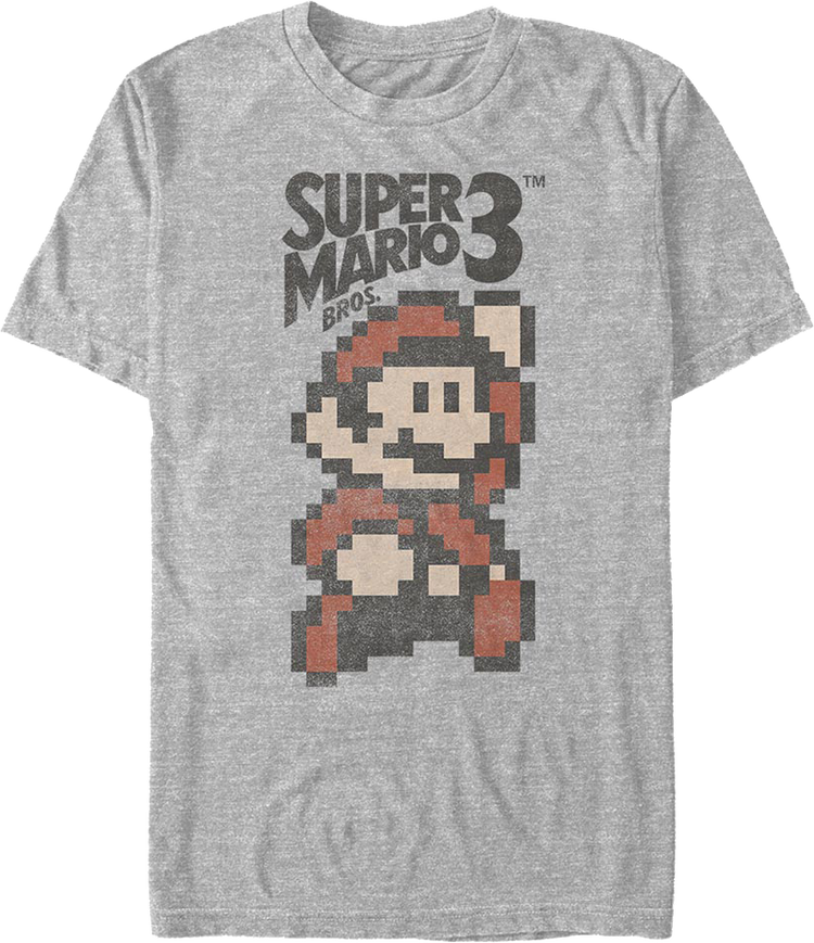8-Bit Super Mario Bros. 3 T-Shirt