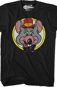 Close Up Circle Chuck E. Cheese T-Shirt