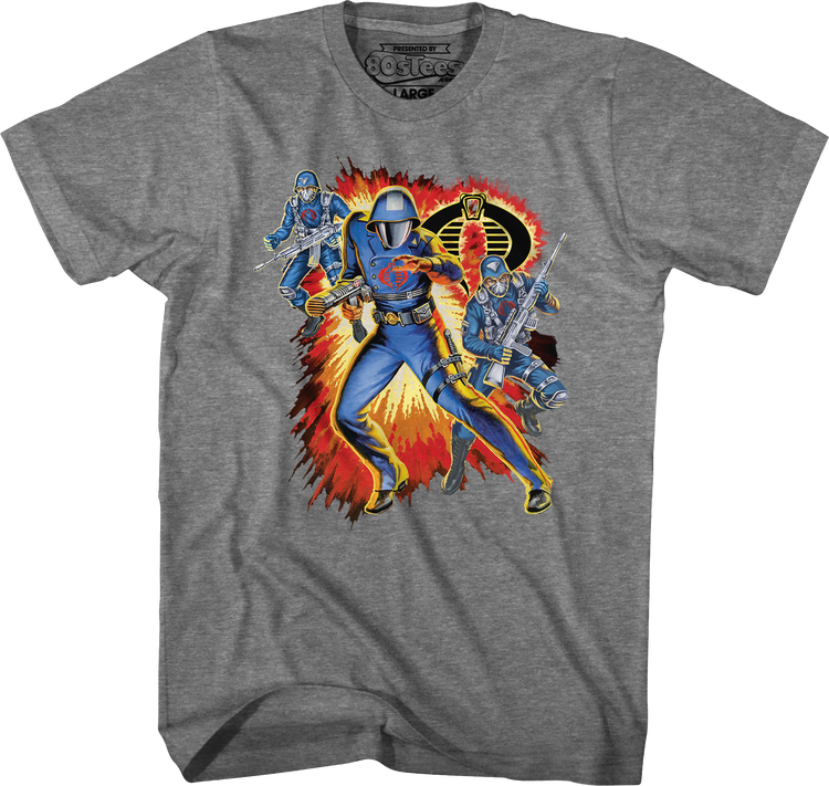 Cobra Explosion GI Joe T-Shirt