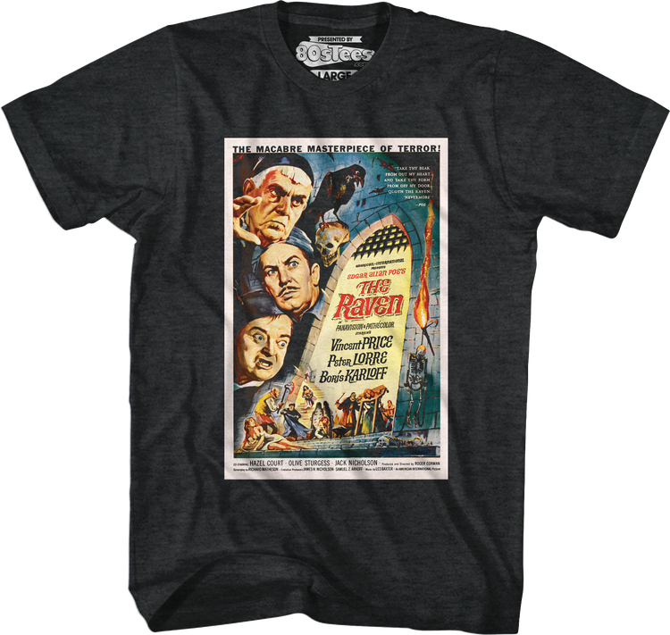Macabre Poster The Raven T-Shirt
