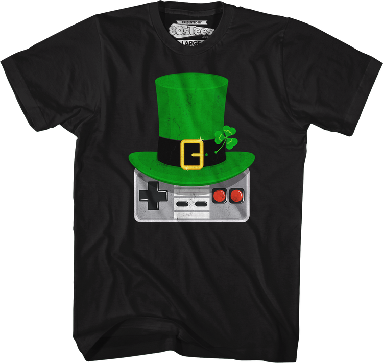 Irish Nintendo Controller St. Patrick's Day T-Shirt