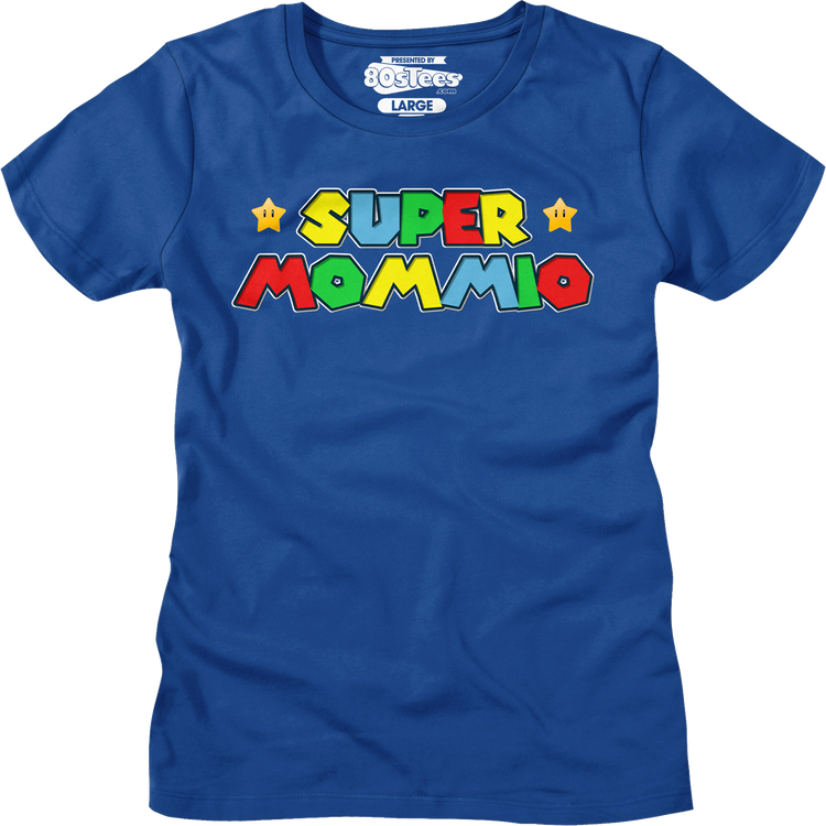 Womens Super Mommio Shirt