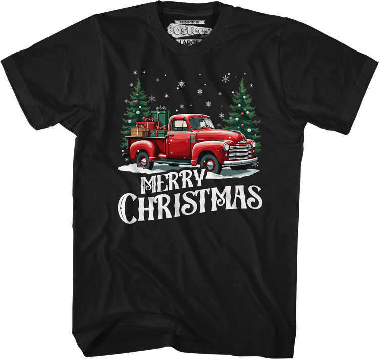 Merry Christmas Truck T-Shirt