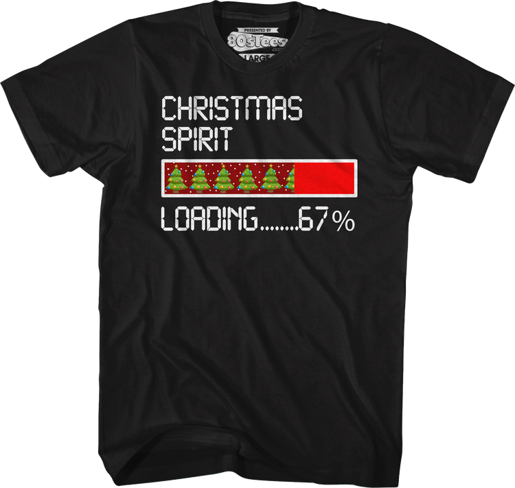 Christmas Spirit Loading T-Shirt