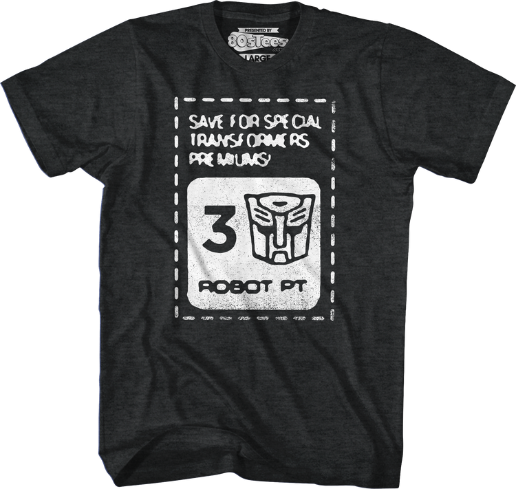 Robot Points Transformers T-Shirt