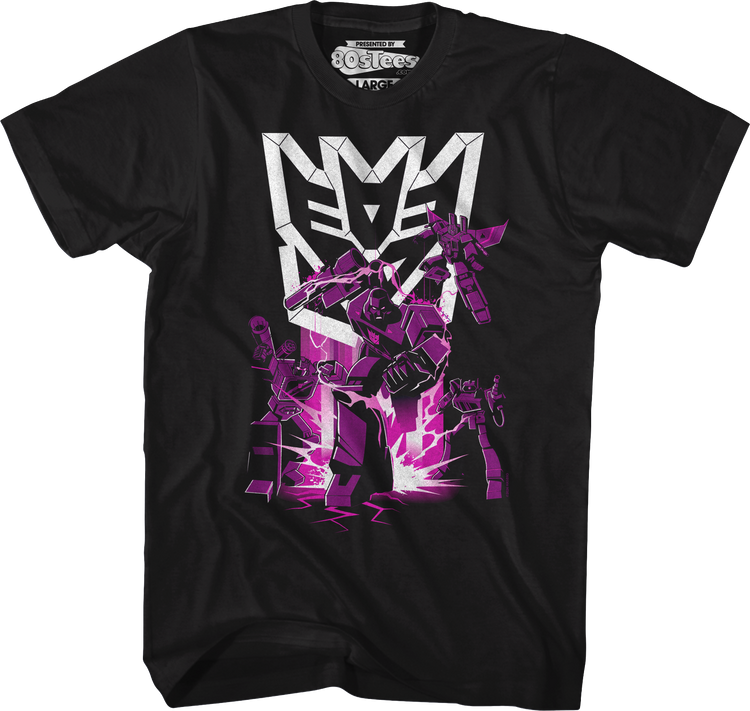 Decepticons Evil Warp Transformers T-Shirt