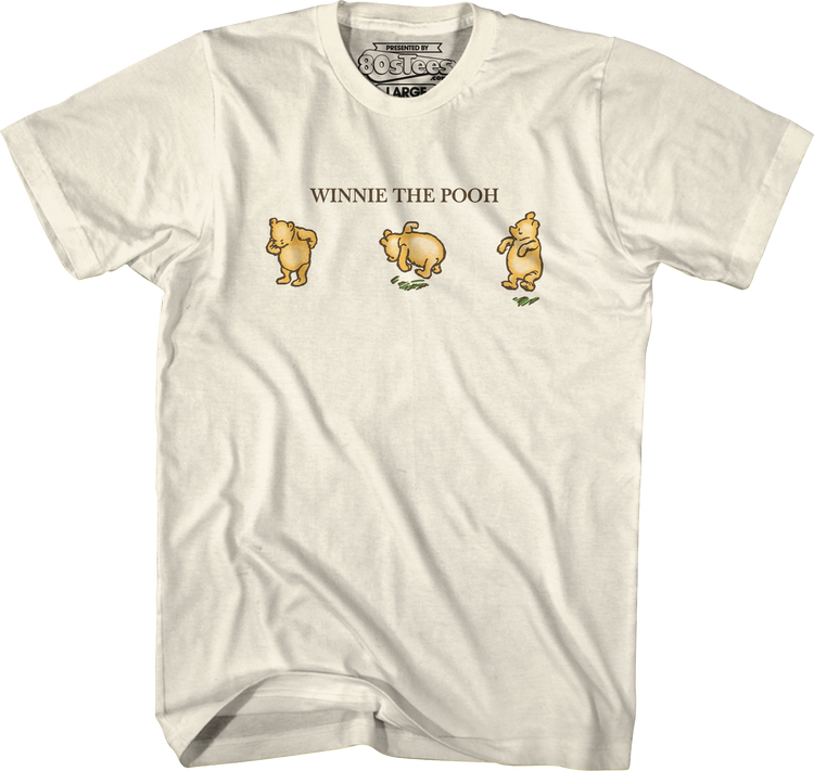 Poses Winnie The Pooh T-Shirt