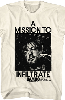 A Mission To Infiltrate Rambo T-Shirt