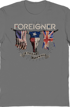 A Texas Farewell Foreigner T-Shirt