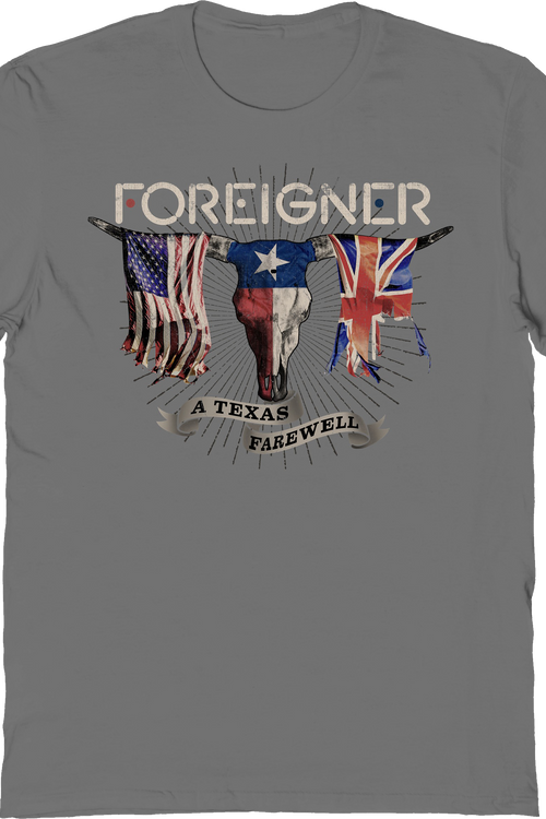 A Texas Farewell Foreigner T-Shirt