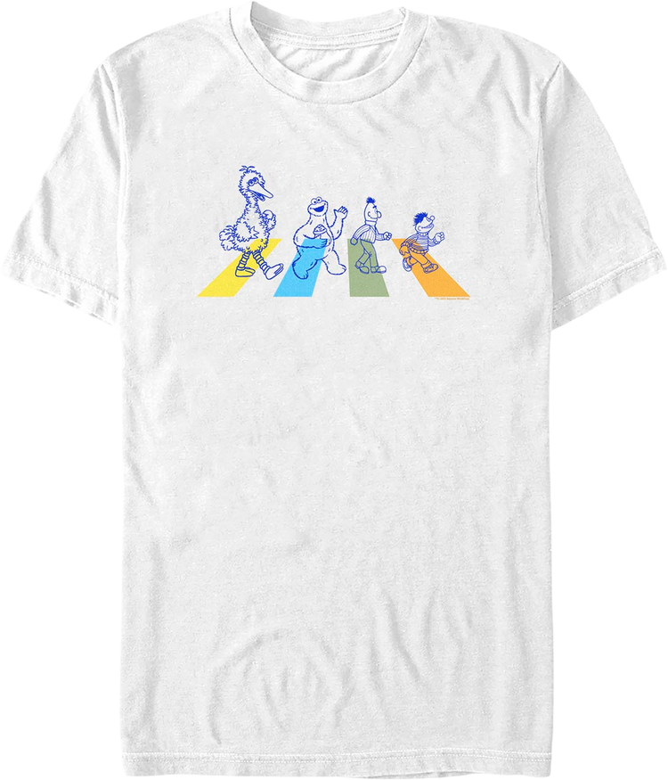 Abbey Road Crosswalk Sesame Street T-Shirt