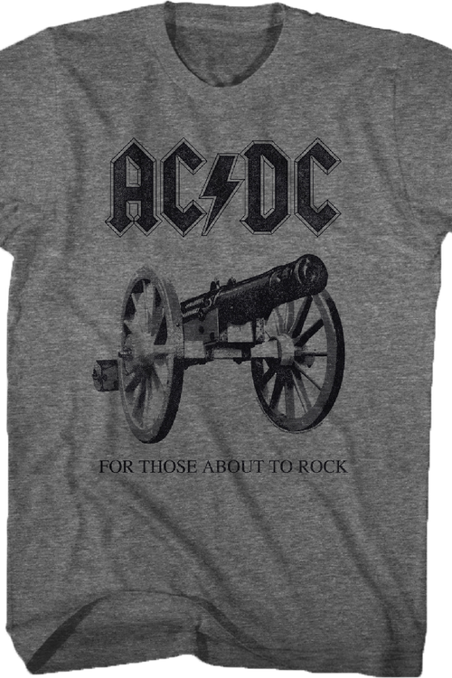 ACDC For Those About to Rock T-Shirt