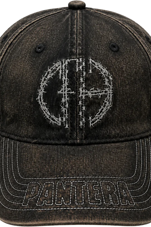 Acid Washed Snapback Pantera Baseball Cap