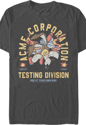 Acme Corporation Testing Division Looney Tunes T-Shirt