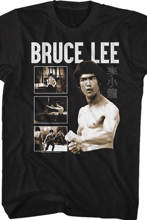 Action Collage Bruce Lee T-Shirt