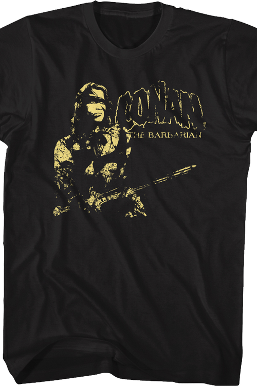 Action Pose Conan The Barbarian T-Shirt