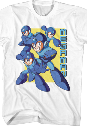 Action Poses Mega Man T-Shirt