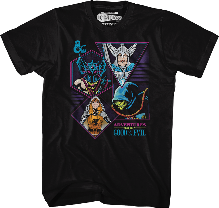 Adventures Of Good & Evil Dungeons & Dragons T-Shirt