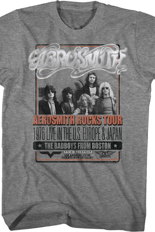 1976 Rocks Tour Aerosmith T-Shirt