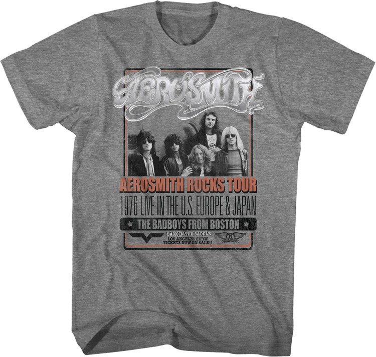 1976 Rocks Tour Aerosmith T-Shirt
